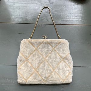 Vintage Midcentury Beaded Clutch